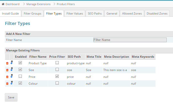 Product Filters - Filter categories and build menus dynamically using product metadata Image